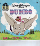 Walt Disney's Story Of Dumbo A Disneyland Record Lp And Book 7" 33RPM VGFN