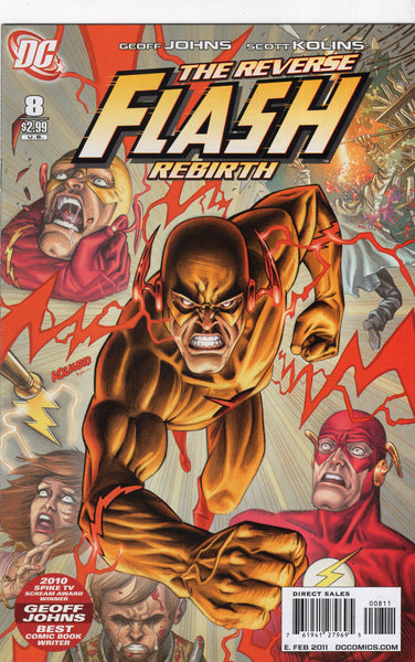 Flash #8 Reverse Flash Rebirth Pre New 52 VFNM