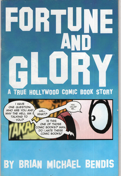 Fortune And Glory #1 Brian Michael Bendis HTF Indy FVF