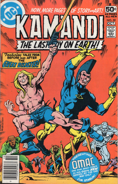 Kamandi The Last Boy on Earth #59 News Stand Variant FVF