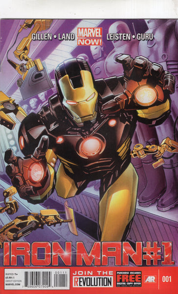 Iron Man #1 Demons And Genies 2013 VFNM