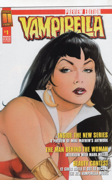 Vampirella Preview Edition #1 Mike Mayhew GGA HTF First Print FN