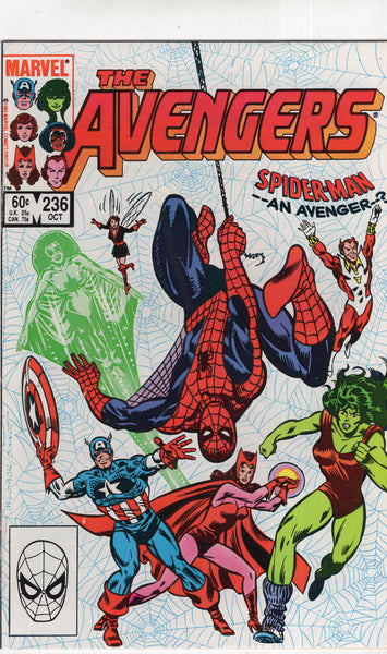Avengers #236 Spider-Man An Avenger? VF