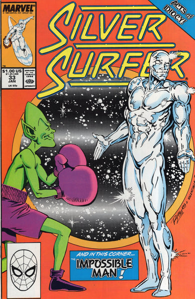Silver Surfer #33 The Impossible Man! FVF