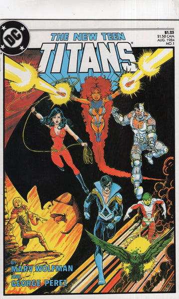 New Teen Titans #1 Wolfman Perez! VFNM