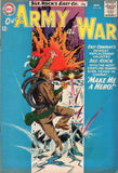 Our Army At War #136 Make Me A Hero! Silver Age War Classic VGFN