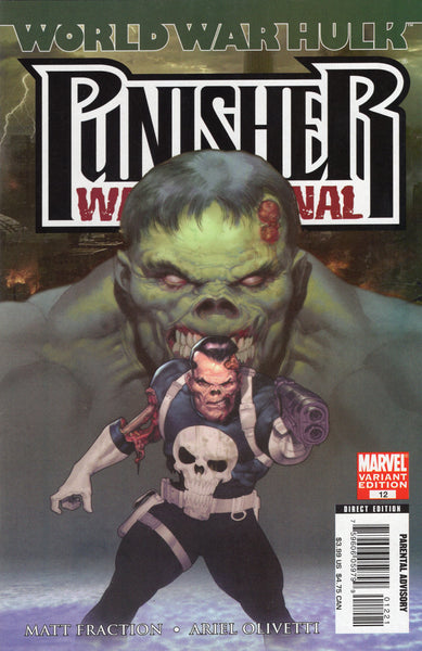 Punisher War Journal #12 World War Hulk Variant VF
