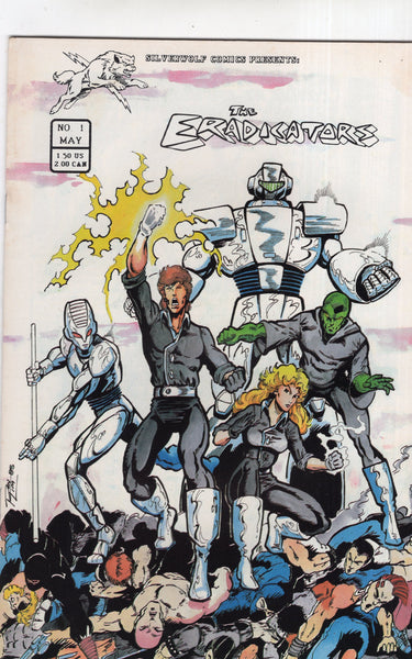 Eradicators #1 First Ron Lim Art! Silverwolf Comics HTF Indy VF