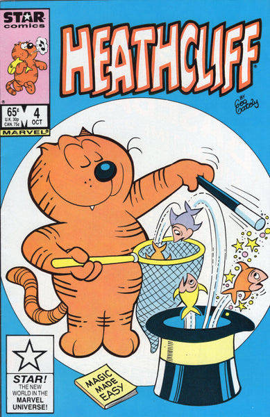 Heathcliff #4 Star Comics (Marvel Imprint) VF