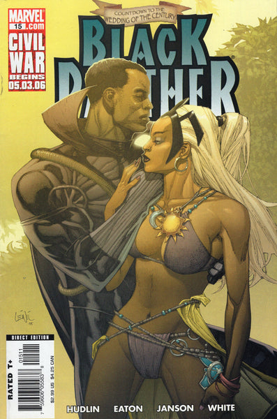 Black Panther #15 T'Challa Pops The Question... FVF