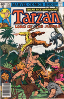 Tarzan Lord Of The Jungle #25 (Marvel Series) The Wages Of Fear! Bronze Age Adventure FN