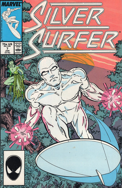 Silver Surfer #7 Triangle! Mantis HTF Marshall Rogers Art VF