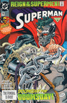 Superman #78 Reign Of The Supermen Standard Cover w/ Poster Insert VF