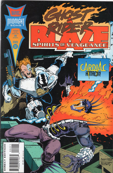 Ghost Rider Blaze Spirits of Vengeance #22 HTF Later Issue FN