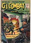 G.I. Combat #43 Quality Comics Last Issue Golden Age 10 Cent Cover Lower Grade Reading copy GD!