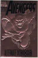 Avengers #360 Alternate Visions Fancy Chrome Cover VFNM