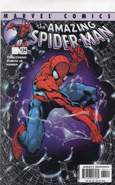 Amazing Spider-Man Vol 2 #34 J Scott Campbell Art! VFNM