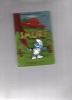 Vintage Smurf Tennis Figure (Plastic? Resin?) Wallace Berrie 1982 Sealed On The Card HTF