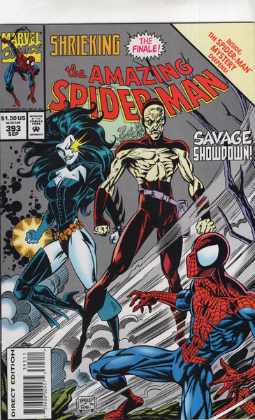 Amazing Spider-Man #393 Savage Showdown! VF