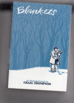Blankets Craig Thompson VF
