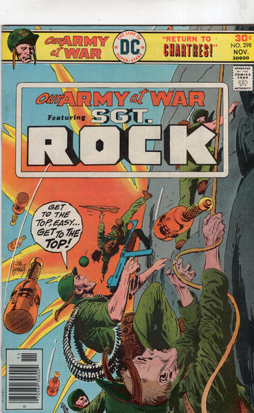 Our Army At War #298 Sgt. Rock Bronze Age VG