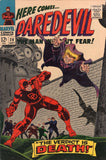 Daredevil #20 The Verdict Is Death! First "Gentleman" Gene Colan DD Art, WOW! Silver Age Key FN