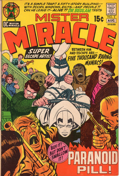 Mister Miracle #3 "The Paranoid Pill!" Bronze Age Kirby Classic FN
