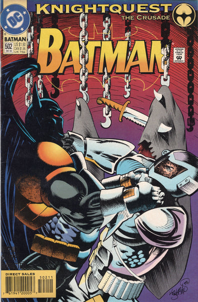 Batman #502 Knightquest from 1993 VFNM