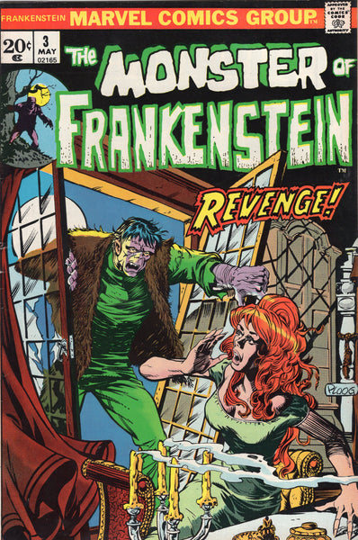 Frankenstein #3 The Monster's Revenge! Ploog Art Silver Age Horror Key FVF