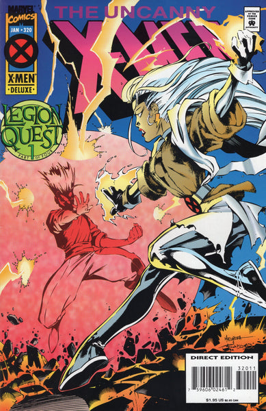Uncanny X-Men #320 Legion Quest Pt. 1 VF