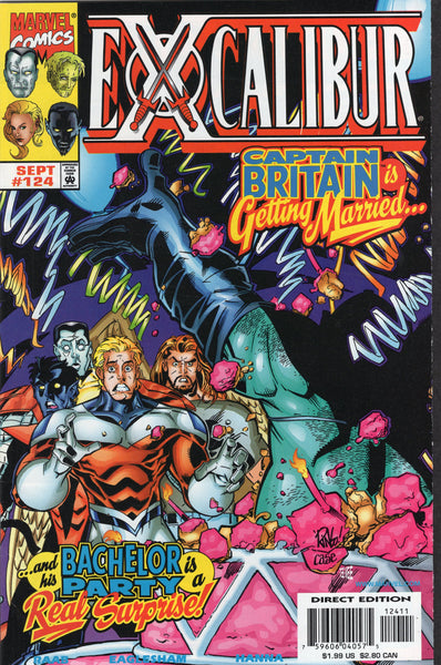 Excalibur #124 "Captain Britain Getting Married..." VF