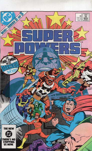 Super Powers #5 Final Combat With Darkseid! FN