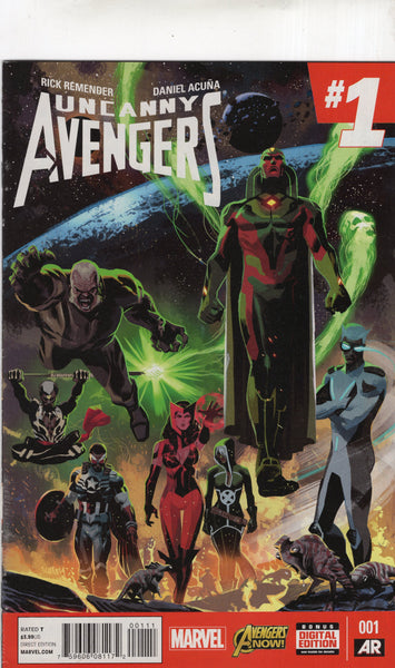Uncanny Avengers #1 2015 VF
