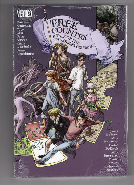 Free Country A Tale of the Children's Crusade Neil Gaiman Art Still Sealed VFNM