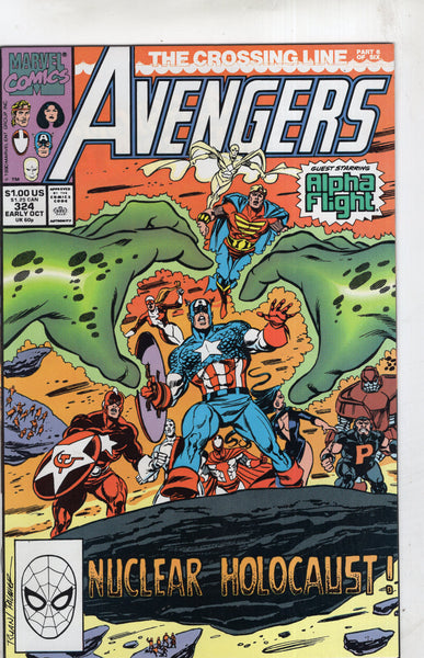 Avengers #324 Nuclear Holocaust! VF
