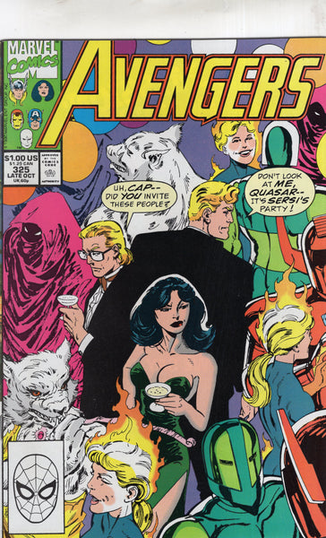 Avengers #325 It's Sersi's Party! VF