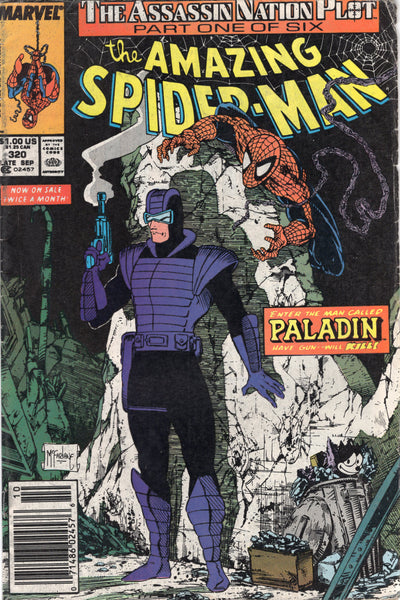 Amazing Spider-Man #320 News Stand Variant VG