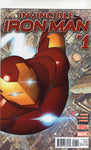 Invincible Iron Man #1 Wrap Around Cover VFNM
