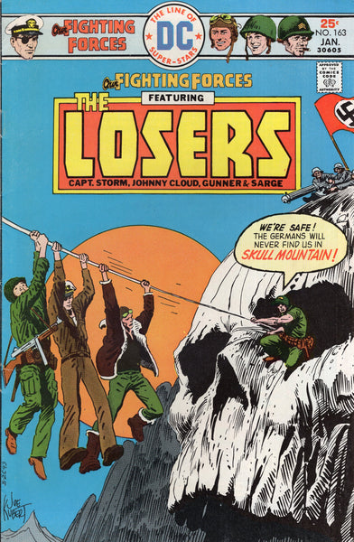 Our Fighting Forces #163 "Skull Mountain!" Bronze Age VGFN