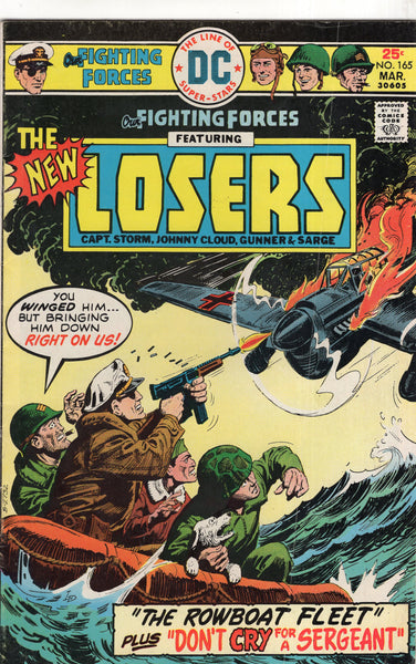 Our Fighting Forces #165 "Don't Cry For A Sergeant!" Bronze Age VGFN