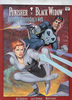 Marvel Graphic Novel The Punisher & The Black Widow Spinning Doomsday's Web HTF FN