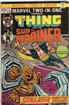 Marvel Two-In-One #2 The Thing And Sub-Mariner vs The Stalker From The Stars! Bronze Age VG