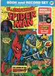 Amazing Spider-Man Book and Record Set Power Records PR 10 A+B Mark of the Man-Wolf Record OK VG