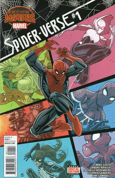 Spider-Verse #1 Marvel Secret Wars VF