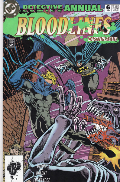 Detective Comics Annual #6 Bloodlines Earthplague! VF