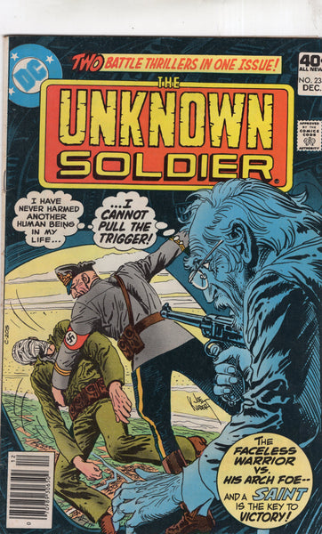 Unknown Soldier #234 I cannot Pull The Trigger! Bronze Age VGFN