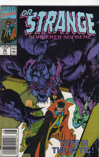 Dr. Strange Sorcerer Supreme #20 Toys In The Attic! News Stand Variant VF