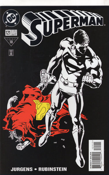 Superman #121 Very Noir! NM-