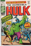 Incredible Hulk Annual #3 Trapped In The Lair Of The Leader! King-Size Special Solid Early Bronze Age Classic FVF
