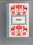 Heidi by Johanna Spyri 1954 Junior Deluxe Edition VG